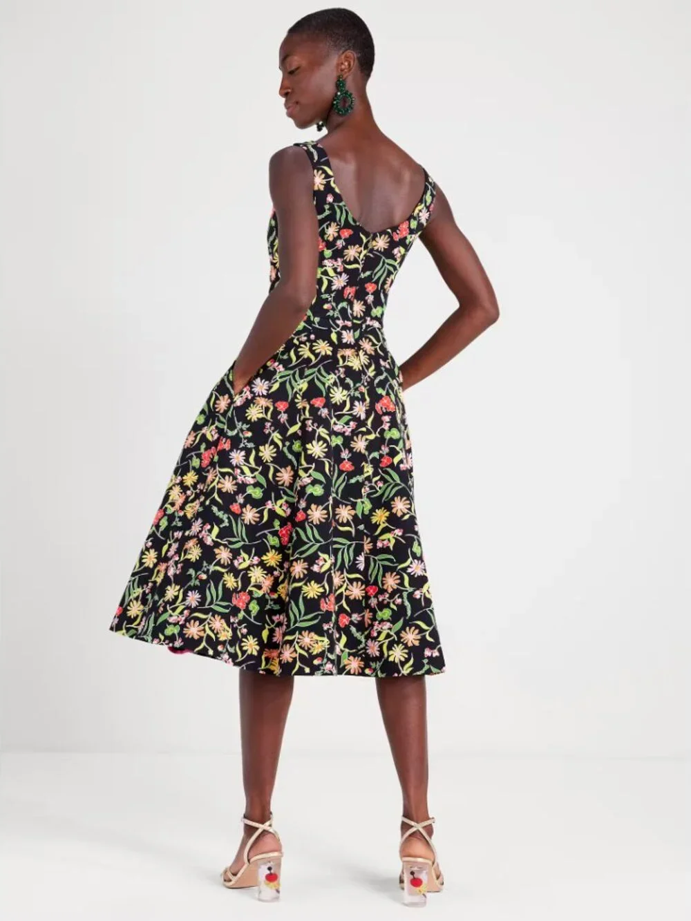 NWT Kate Spade New York Rooftop Garden Floral Grace Dress | Size 2 | K8563
